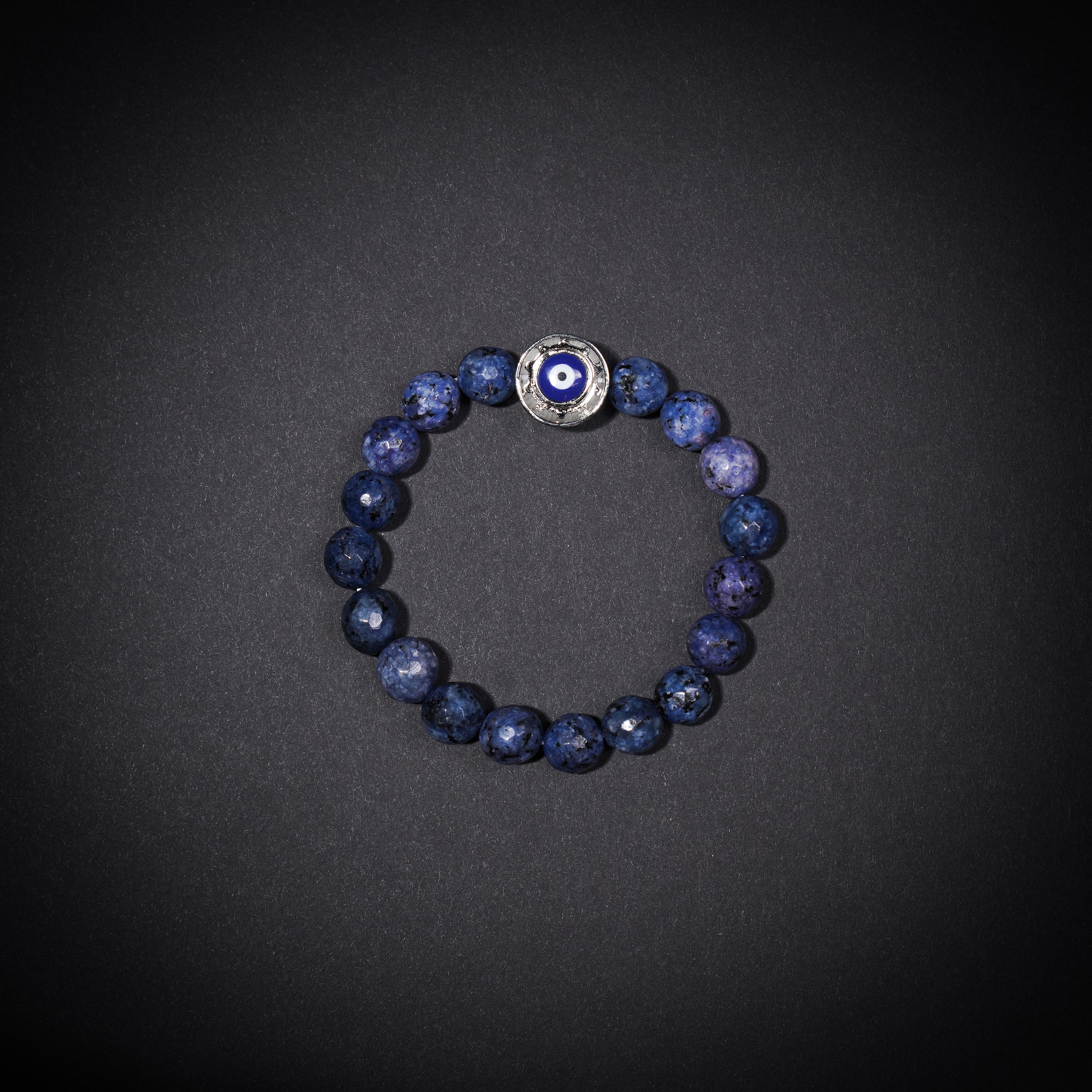 Blue Evil Eye Beads Bracelet